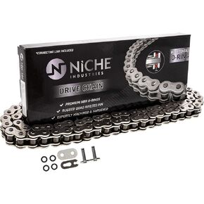 NICHE 530 Drive Chain 122 Links O-Ring With Connecting Master Link for Motorcycle ATV Dirt Bike