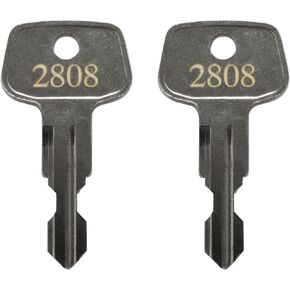 2808 X-Cargo Luggage Roof Replacement Keys,Replacement Keys for X-Cargo roof Racks,X-Cargo Roof Rack Key Karrite Ski Bike xcargo Carrier Skyline Sportrack XL[2 Pack]