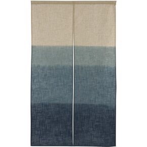 Noren Curtain Tapestry blue size: 85x150cm