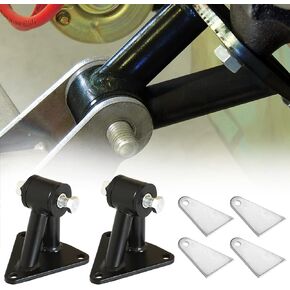 Universal Engine Weld-in Motor Mount Kit Compatible for Chevy Small and Big Block SBC BBC 350 396 454 4.3L V6 Models Swap Motor mounts Replace for 91018040 Pack of 2