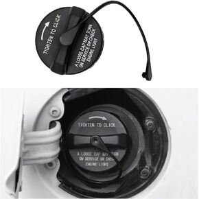 Car Fuel Tank Cap, Leakproof Auto Gas Filler Cap Replacement Compatible with Ram 1500 2500 3500, Wrangler JK, Challenger, Nitro and More, OEM Number 52030377AB, 52124512AA