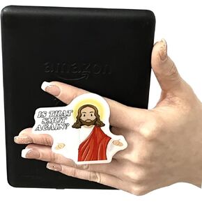 حامل حامل بمقبض قابل للطي وقابل للتوسيع من Booktok لأجهزة القراءة الإلكترونية Kindle iPhone والهواتف الذكية (Chili Peppers) in Kuwait