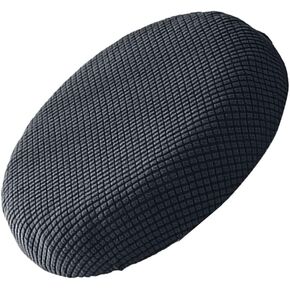 FOMIYES Round Bar Stool Seat Covers Bar Stool Cushion Cover Washable Stool Cushion Slipcover Elastic Stool Slipcover Bar Stool Chair Covers Protector Sitting Stool Dust Cover Cushion
