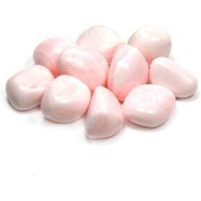 Pachamama Essentials Mangano Calcite Tumbled - Healing Stone - Crystal Healing 20-25mm (1)