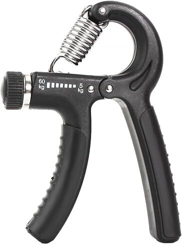 Grip Strengthener 5-60kg Rubber Handle Adjustable Stretcher Hand Trainer Forearm Finger Wrist Gripper Exerciser Squeezer Workout 1 Pack in Saudi Arabia