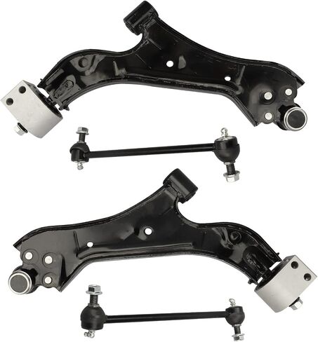 BRTEC Front Lower Control Arms and Front Stabilizer Sway Bar End Link fit for 2010 2011 2012 2013 2014 2015 2016 2017 for Chevy Equinox for GMC Terrain Lower Control Arm in Saudi Arabia