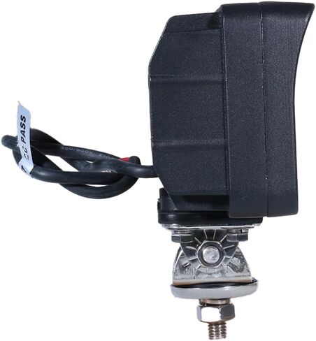 مصباح عمل LED مستطيل الشكل مقاس 6.2 بوصة للطرق الوعرة ومصباح أمامي، شعاع فيضان طويل المدى 60 درجة لجرار شاحنة الدفع الرباعي، 6000 كلفن أبيض بارد و45 وات مصباح ضباب فائق السطوع، مع أقواس قابلة للتعديل، حزمة من 2 in Kuwait