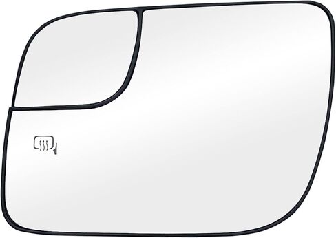 Driver Side View Heated Mirror Glass Replacement For 2011 2012 2013 2014 2015 2016 2017 Ford Explorer Mirror - Ford Explorer Driver Side Mirror Convex With Backing Plate in Kuwait