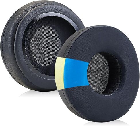 استبدال وسائد الأذن من جل التبريد لسماعات رأس Skullcandy Hesh & Hesh 2 اللاسلكية فوق الأذن، وسائد الأذن مع رغوة الذاكرة عالية الكثافة لعزل الضوضاء in Saudi Arabia
