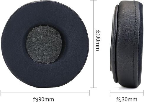 استبدال وسائد الأذن من جل التبريد لسماعات رأس Skullcandy Hesh & Hesh 2 اللاسلكية فوق الأذن، وسائد الأذن مع رغوة الذاكرة عالية الكثافة لعزل الضوضاء in Saudi Arabia