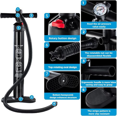 لوح التجديف القابل للنفخ من BERRYPRO، لوح اليوغا، لوح مجداف الصيد مع ملحقات كاملة لجميع مهارات الرياضات المائية in Kuwait