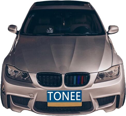 شواية شبكية أمامية من Tonee لـ E90 E91 323i 325i 328i 330i 335i 2009 2010 2011 قطعتان (أسود لامع) in Saudi Arabia