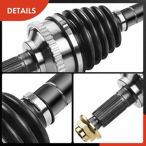 A-Premium CV Axle Shaft Assembly Compatible with Mazda 6 2003-2004 MPV 2002-2006 V6 3.0L, Front Left Driver Side, Replace# FF052560XC in Kuwait