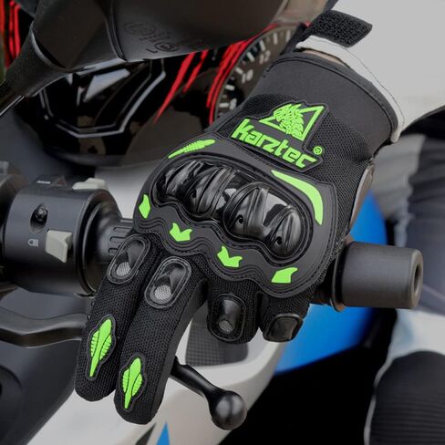Motorcycle Motocross Gloves for Men and Women,Touchscreen Mountain Dirt Bike Gloves,Full Finger Non-Slip MX MTB ATV BMX Road Racing,Biking,Riding Cycling Bicycle Sports Gloves in Saudi Arabia