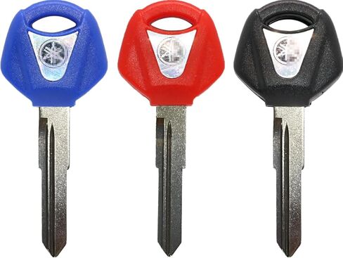 3 حزمة دراجة نارية مفتاح فارغ فارغ غير مصقول مفتاح متوافق مع YZF R3 R25 R300 MT03 R125 R150 R15 R250 MT25 MT-25 MT-03 in Kuwait