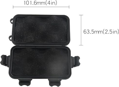 صندوق مفاتيح مخفي ملحقات صندوق تخزين السيارة مقاوم للماء صندوق تخزين مغناطيسي حامل مفتاح مغناطيسي أسفل السيارة أسود in Kuwait