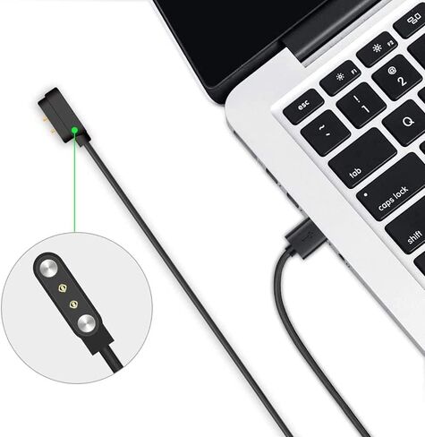 كابل شحن لتتبع اللياقة البدنية للأنشطة، متوافق مع الساعة الذكية X6 in Kuwait