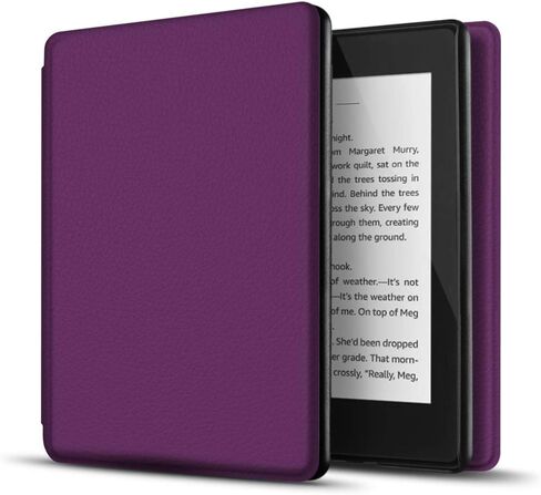 حافظة TNP لجهاز Kindle Paperwhite الجيل العاشر / الجيل العاشر إصدار 2018 - غطاء ذكي خفيف ونحيف مع خاصية التنبيه التلقائي متوافق مع إصدار Amazon Kindle Paperwhite 2019 2020 (أرجواني) in Saudi Arabia