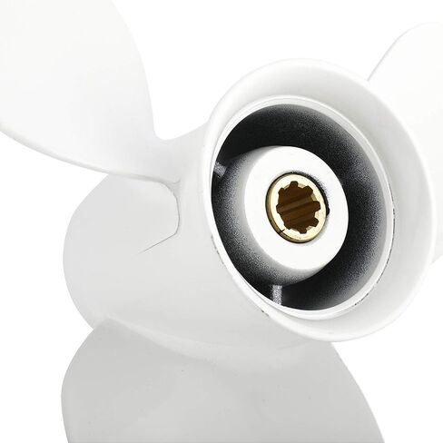 NovelBee 9 1/4x12-J Aluminum Outboard Propeller Fit for Yamaha 9.9-15 HP in Saudi Arabia