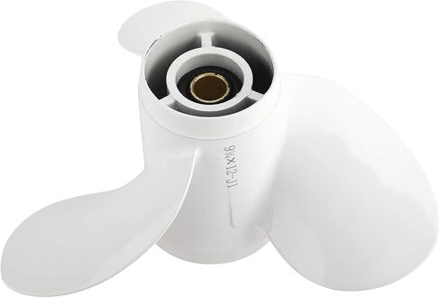 NovelBee 9 1/4x12-J Aluminum Outboard Propeller Fit for Yamaha 9.9-15 HP in Saudi Arabia