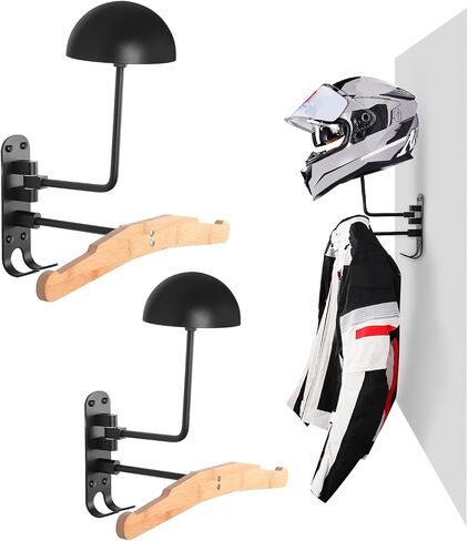 Motorcycle Helmet Holder Wall Hanging Helmet Motorcycle Wall Hat Holder in Saudi Arabia