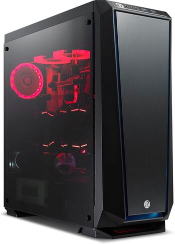RAIJINTEK ZOFOS EVO WINDOW E-ATX Full Tower PC Case, Tempered Glass, ARGB Lighting at Front, Removable Bracket,1*140mm PWM ARGB Fan with Controller and 2*120mm Fans Pre-Installed, Black (0R200073) in Saudi Arabia