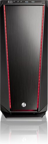 RAIJINTEK ZOFOS EVO WINDOW E-ATX Full Tower PC Case, Tempered Glass, ARGB Lighting at Front, Removable Bracket,1*140mm PWM ARGB Fan with Controller and 2*120mm Fans Pre-Installed, Black (0R200073) in Saudi Arabia