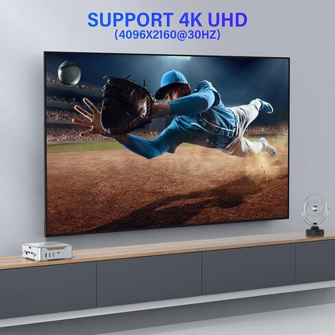 KAMRUI Mini PC، Intel Alder Lake الثاني عشر - N95 حتى 3.4 جيجا هرتز، ذاكرة وصول عشوائي 16 جيجا بايت + 1 تيرابايت M.2 SSD، كمبيوتر صغير يدعم 2.5 بوصة SATA SSD، WiFi 2.4G/5G، Bluetooth4.2، شاشة ثلاثية، كمبيوتر مكتبي صغير موثوق بدقة 4K in Kuwait