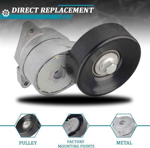 IRONTEK 419-007 مجموعة بكرة شد الحزام مناسبة لـ Acura (1997-2003 CL/ 2001-2002 MDX/ 2002-2003 NSX/ 1999-2003 TL)، لهوندا (1998-2002 Accord/ 1999-2001 Odyssey/ 2003-2004 Pilot ) #31170P8FA01 in Saudi Arabia