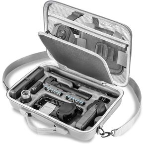 Carrying Case for Insta360 X5 Dual Travel Bag with Lycra Lining for X5 Fast Charge Hub Bullet Time Handle, 114CM Selfie Stick & Chest Strap, Protective Storage Case for Insta 360 X5 Accessories