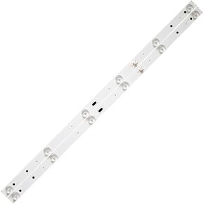 8pcs LED Backlight Strip 6 Lamp Compatible with DS32M63-DS01-V01 DS32M86-DS01-V01 DSBJ-WG 2W2006-DS32M8600-01 32EU3000 32EU3100 T32BLV (Color : 8pcs)