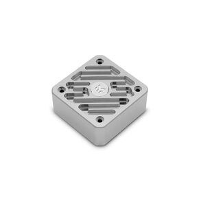 EK Waterblocks EK-Quantum Convection DDC Pump Premium CNC Machined Aluminium Cover - Silver (3831109844137)