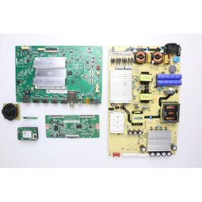Television Repair Kit for TCL 55S535 with TV Main Board + Power Supply + TCon + Cables
