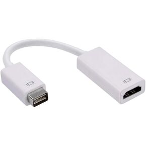 Cmple – Mini DVI Male to HDMI Female Video Adapter Cable - Mini DVI to HDMI Adapter for MacBook Pro