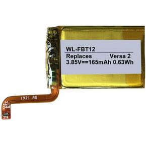 استبدال PowerForLaptop 3.85V 165mAh 0.63WH SP281928SF FB507 بطارية متوافقة مع FIT-BIT بالعكس 2 FB507