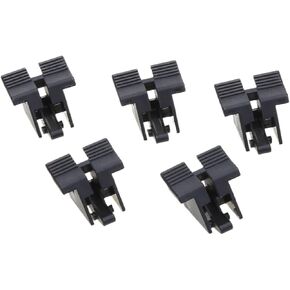 5Pcs Desktop Computer Mainboard PCIE 16X Graphics Card Slot Socket with Fishtail Fixing Clip PCIE X16 Socket Replacement