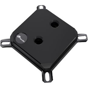 Bykski CPU-XPR-C-I High-Efficiency CPU Water Cooling Block - Featuring High Flow Optimized 0.2mm Fins - Clean Design - for Intel LGA 1200/1700-115x - 2011/2066 - Black