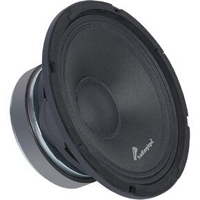 Audiopipe APMB-8-D 8 inch Midbass 8 ohm 250W RMS & 500W Max Speaker Black