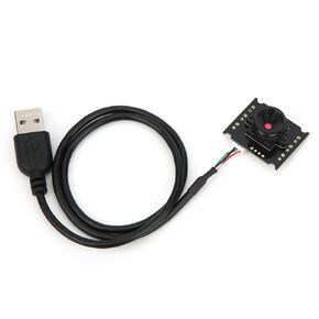 Camera Module, HD USB Interface OV9726 Webcam HBVW202012HD 1MP 50 Degree Wide Angle for WinXP Win7 Win8 Win10 OS X
