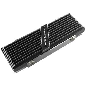 TR-M.2 2280 Type A B SSD Heatsink Cooling,M.2 SSD 2280 Cooler Radiator Heat Sink Cooler for Computer SSD Cooler(Black)