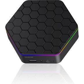 Mini PC, 12th Alder Lake N100 Linux Mini Computer (up to 3.4GHz), 16GB DDR4 RAM 512GB SSD Small Desktop Computer WiFi 6/4K Dual Display/USB3.2/BT5.2/Gigabit Ethernet for Home, Office, Business