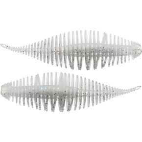 Bellows Shad Electric Shad 3.8" Soft Plastic Lure