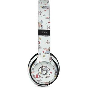 Skinit Decal Audio Skin Compatible with Beats Solo 2 Wired - Officially Licensed Disney Dumbo Vintage Pattern Design