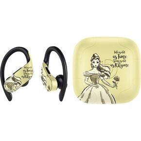 Skinit Decal Audio Skin Compatible with PowerBeats Pro - Officially Licensed Disney Princess Belle Tale As Old As Time Art Design