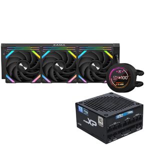 SAMA Q70 CPU Liquid Cooler & SAMA XP850W PC Power Supply