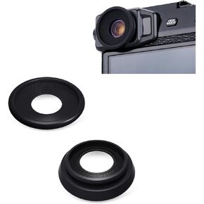 2 حزمة مجموعة الكاميرا Eyecup عدسة العدسة العدسة ل Fujifilm X-Pro2 X-Pro 2 Eye Cup Cup Silic Silicone Rubber