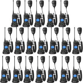 SAMCOM Walkie Talkies Speaker and Mics,19 Packs