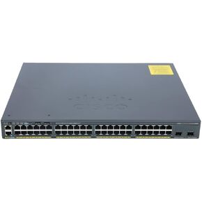 Cisco WS-C2960X-48FPD-L Catalyst 2960X 48-Port Gigabit PoE Network Switch (Renewed)