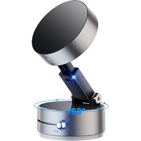 2025 Upgraded Phone Holders for Your Car, 360° Adjustable Magnetic Phone Holder for Car, for Magsafe Car Mount, Car Phone Holder for iPhone & Android, Black