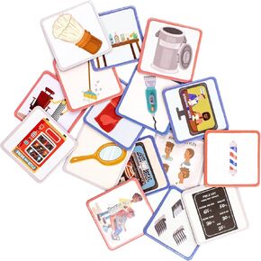 Upbounders- Camping Outdoors - Memory Matching Card Game for Toddlers - Best Pairs Game for Kids Ages 3+ Years